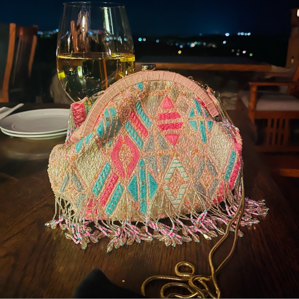 Bohemian Rhapsody sling bag and clutch by Pinchastyle